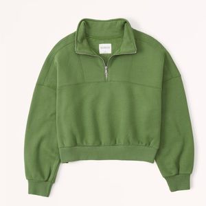 NWT Abercrombie Half Zip S